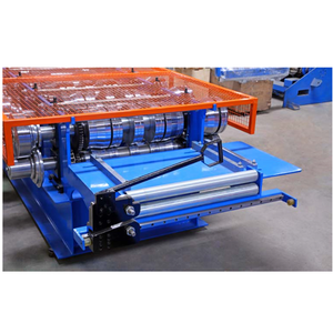 Stehfalz-Dachplatten-Rollen form maschine mit konischem Stahl ziegel 0,5-0,8mm rollender Cr12-Werkzeugstahl 345-455mpa - Product Image 3