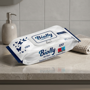 Lingettes nettoyantes humides turques de haute qualité parfumées démaquillant pour le corps de bébé pour tous les produits de nettoyage ménager vente d'usine - Product Image 1
