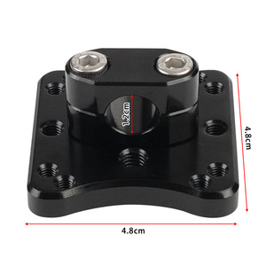 Support de montage GPS pour moto, 4,8 cm, en aluminium, installation frontale pour mise à niveau et rénovation - Product Image 1