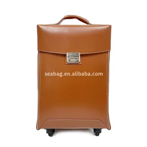 Da chính hãng tùy chỉnh Túi hành lý trường hợp công suất lớn tùy chỉnh Túi du lịch đa chức năng Vali