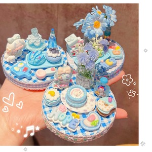 Diy <b>Resin</b> Food Toy Set 18Cm Magnetic Craft <b>Kit</b> For Kids Carton Theme Plastic Handmade Decor - Product Image 2