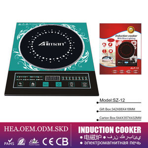 Fornello a <span class=keywords><strong>Induzione</strong></span> Elettrico in Ceramica a Singolo Bruciatore da 2200W di Alta Qualità per Hotel e Auto, Prezzo Conveniente e Durevole - Product Image 3