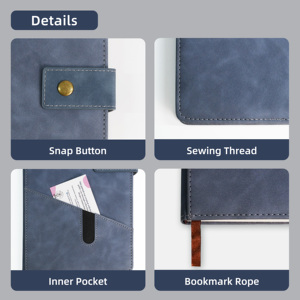 Libreta de Agenda con Tapa Dura de Cuero PU y Logotipo Personalizado - Product Image 2