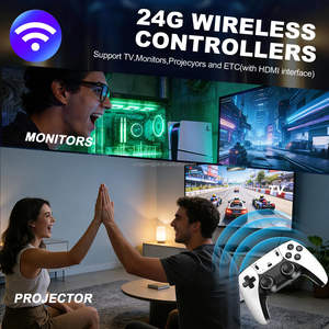 Console de jeu rétro classique JSGAMING M15, prend en charge plus de 20 000 jeux, sortie vidéo HD 4K, <span class=keywords><strong>station</strong></span> de jeu avec plus de 20 émulateurs - Product Image 3