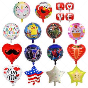 Globo de 18 Pulgadas con Personajes de Dibujos Animados de <span class=keywords><strong>Mario</strong></span> <span class=keywords><strong>Bros</strong></span> y Spiderman para Fiestas, Decoración Navideña, Globos para el Día de la Madre y Halloween - Product Image 1