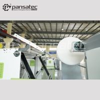 Pansatec LDPE LLDPE 4 Katmanlı 1600mm Yüksek Hızlı Ekstrüzyonlu Balonlu Naylon Film Yapma Makinesi