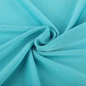 Vente chaude Personnalisé haute extensible à séchage rapide tissu 90% polyester 10% spandex côtelé brillant maillots de bain bikini tissu