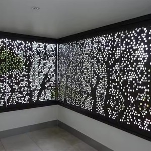 Panel <span class=keywords><strong>de</strong></span> Pared 3D <span class=keywords><strong>de</strong></span> Diseño Moderno, Revestimiento <span class=keywords><strong>de</strong></span> Aluminio, Ignífugo, Insonorizante, Fachada Exterior Artística, Techo <span class=keywords><strong>para</strong></span> Centro Comercial, Hotel, Hospital - Product Image 5
