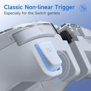 Control Inalámbrico EasySMX S15 Split Pad <span class=keywords><strong>para</strong></span> <span class=keywords><strong>Nintendo</strong></span> <span class=keywords><strong>Switch</strong></span> OLED, con Joysticks de Efecto Hall, Botones Mecánicos, NFC y RGB - Product Image 5