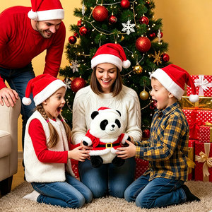 Bombes de bain artisanales au gingembre pour Noël avec figurines, boules de bain effervescentes aux huiles essentielles naturelles avec poupées OEM ODM - Product Image 4