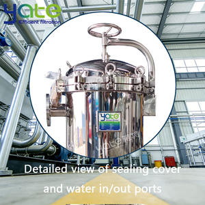 304/316ステンレス鋼製5バッグ式浄水器、飲料水ろ過用食品グレードろ過システム - Product Image 2