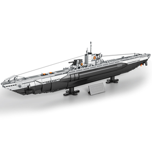 Reobrix 33050 Bateau sous-marin de nouvelle génération de type U, 3624 pièces, ensemble de blocs de construction de modèle militaire pour adultes - Product Image 3