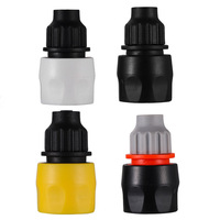 Adaptateur de raccord rapide 3/4 pouces pour pistolet à eau, accessoire de lave-auto sans fil, connecteur rapide droit pour tuyau d'arrosage de jardin, jaune