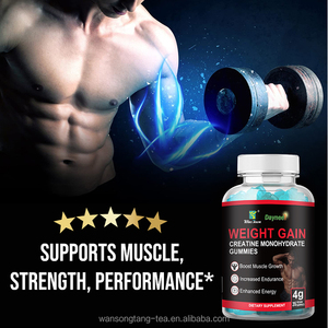 Integratore per l'Aumento della Massa Muscolare Maschile, Creatina Monoidrato Naturale per Uomini, Gommose per Aumento di Peso e Massa Muscolare - Product Image 6