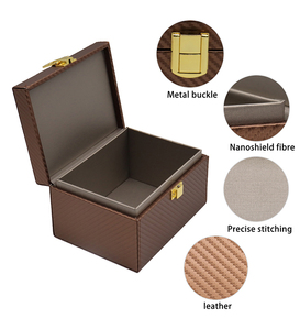 Sợi Carbon Faraday Hộp Chìa Khóa Tín Hiệu Chặn Bên Trong An Toàn Chìa Khóa Xe Lưu Trữ Với RFID Giao Diện Truyền Thông 13.56MHz Tần Số - Product Image 4