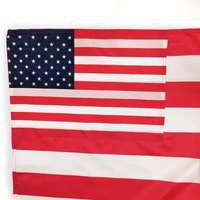 2026 Cape drapeau de supporter en polyester pour événements de football, impression personnalisée, prix usine, pour l'encouragement des supporters, style drapeau américain