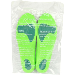 Orthotic sol dalam penopang tumit belakang, pengobatan nyeri sepatu Plantar Fasciitis sisipan Insole kaki datar untuk pria dan wanita - Product Image 5