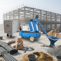 Machine à béton mousse coulé sur site pour murs de maisons en acier léger, prix usine, machine à béton mousse EPS pour villas