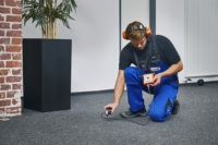 Détecteur de fuites acoustiques de tuyaux portables AF50 pour intérieur, localisateur acoustique de fuites d'eau