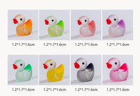 Figurines de canards miniatures lumineuses en vrac, qui brillent dans le noir, pour remplissage de sacs surprises, récompenses scolaires, cadeaux de fête d'anniversaire