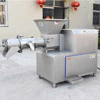 Deshuesador de carne de cerdo de acero inoxidable, deshuesador de huesos, máquina de deshuesado de carne de pollo, máquina separadora de deshuesado de aves de corral, venta