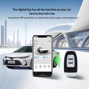 EASYGUARD Digital Smartphone Key Dummy Key Start With NFC Unlock <b>Lock</b> Fit for Cars With Turn Key Start DC12V - Product Image 4