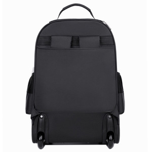 Sac à dos unisexe Oxford pour l'école et les voyages avec poignée télescopique et logo personnalisable pour les collégiens, MOQ100 - Product Image 4