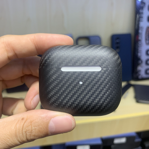 Venta caliente Patrón de fibra de carbono real Funda protectora dura a prueba de golpes para <span class=keywords><strong>Airpods</strong></span> pro cover - Product Image 6