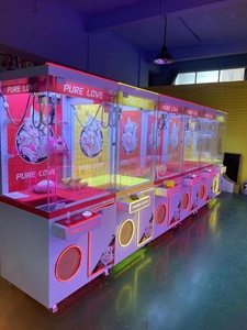 Jeux d'arcade à pièces Machine à jouets Machine à poupée à griffes multicolores Machine à bonbons d'arcade Jeux de divertissement pour tous les âges - Product Image 2