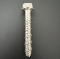 Vis à béton à tête fraisée fendue longue en acier inoxydable 316, vis à béton pour maçonnerie, vis à béton, fabrication directe en usine