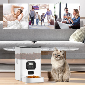 מזין אוטומטי לכלבים 4 ליטר עם אפליקציה, מזין חכם לחתולים, מזין איטי עם WIFI, הגדרת זמן, מזין אוטומטי לחיות מחמד, מוצרי מעצבים לכלבים - Product Image 6