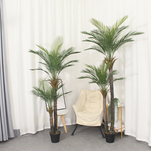 Nouveaux arbres tropicaux en plastique de style réaliste grande plante de simulation <span class=keywords><strong>palmier</strong></span> artificiel pour la décoration de bonsaï - Product Image 6