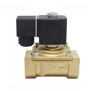 วาล์วลมโซลินอยด์ขนาดเล็ก COVNA 1/2 นิ้ว 2 ทาง 12V 24V DC แบบปิดปกติ ทำจากทองเหลือง - Product Image 3