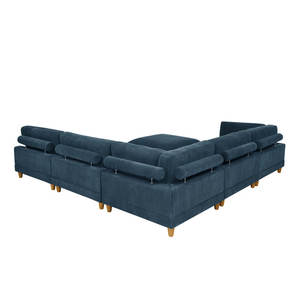 Canapés modernes <span class=keywords><strong>de</strong></span> design <span class=keywords><strong>de</strong></span> luxe, ensemble <span class=keywords><strong>de</strong></span> canapés en velours et tissu chenille, système <span class=keywords><strong>de</strong></span> galets et <span class=keywords><strong>de</strong></span> <span class=keywords><strong>gravats</strong></span>, canapé à sections modulables - Product Image 2