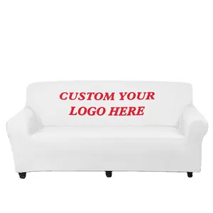 New Fashion Covers For Three-seat Sofa Custom Waterproof Stretch Elastic Sofa Cover Print On Demand Sofa Covers