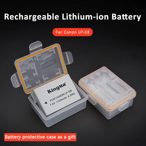 <span class=keywords><strong>Batterie</strong></span> d'appareil photo au lithium-ion rechargeable KingMa LP-E8 <span class=keywords><strong>LPE8</strong></span> pour Canon EOS 550D EOS 600D - Product Image 3