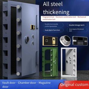 Trung Quốc tùy chỉnh chống cháy Vault cửa nhà máy ngân hàng chống trộm an toàn thép tùy chỉnh kim loại văn phòng an ninh - Product Image 2
