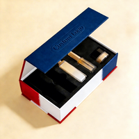 Boîtes d'emballage personnalisées magnétiques pour produits de soin et cosmétiques, inserts pour blush, papier biodégradable, impression quadricolore