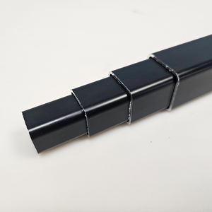 Vendita calda profilo in alluminio 3/4 rotondo in alluminio profilo estrusione tenda in pelle - Product Image 5