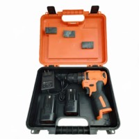Ensemble de tournevis électrique sans fil 18V, visseuse à chocs sans balais, batterie Li-ion, outils électriques industriels, 10 mm max, sans clé, OEM