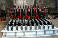 Équipement minier : Concasseur à rouleaux à dent simple, Concasseur à deux rouleaux pour calcaire, quartz, minerai, Rouleaux de support pour concasseur de carrière