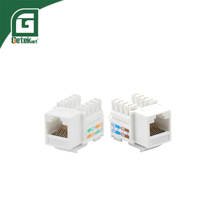 GETEKnet OEM ODM Connecteurs <span class=keywords><strong>RJ45</strong></span> UTP Cat6a Blancs, Jack Modulaire Keystone <span class=keywords><strong>RJ45</strong></span> pour Pièces Télécom - Product Image 4