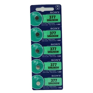 Nueva Batería de Botón de 1.55V de Alta Calidad a Precio Económico para <span class=keywords><strong>Productos</strong></span> Electrónicos, 0% <span class=keywords><strong>Hg</strong></span>, 377, 626, Ag4, para Relojes Sony - Product Image 1