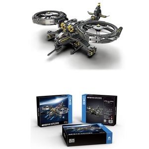 Zhegao 1093pcs khoa học viễn tưởng loạt Bọ Cạp máy bay chiến đấu xây dựng khối đồ chơi bóng máy bay trực thăng gạch đồ chơi - Product Image 6