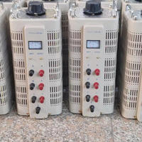 Régulateur de tension monophasé CA 5-100 kVA, transformateur toroïdal réglable et variable