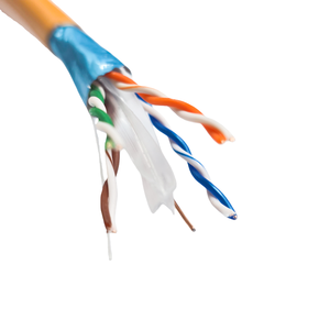 สายเคเบิลแลนเน็ตเวิร์ค <span class=keywords><strong>Cat6</strong></span> Cat7e ความเร็วสูง สำหรับภายนอกอาคาร 305 เมตร 0.57 มม. คุณภาพสูง - Product Image 5