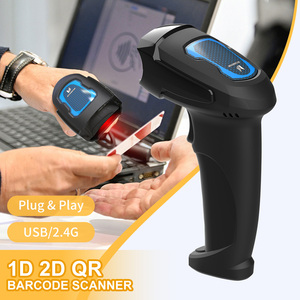 Xincode 2.4G Máy quét mã <span class=keywords><strong>QR</strong></span> 2D Đầu đọc mã vạch cầm tay máy quét mã vạch không dây USB Đầu đọc mã <span class=keywords><strong>QR</strong></span> để quét siêu thị - Product Image 1