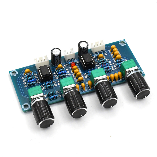 RDS Electronics-XH-A901 NE5532 Tone Board Pre-amp With treble bass volume adjustment Tone Controller For amplifier Board