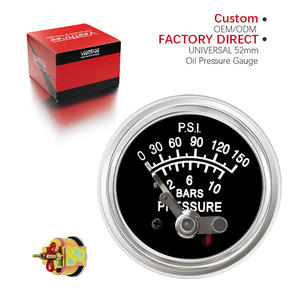 Wenle evrensel 2 "52mm otomatik yağ basınç göstergesi 0 ~ 150 PSI 12V 10 barlar sensörü ile yeni durum - Product Image 1