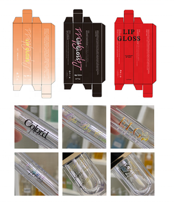 Logo privé Tubes de brillant à lèvres en argent or rose personnalisés Conteneurs de brillant à lèvres baguette vide - Product Image 6